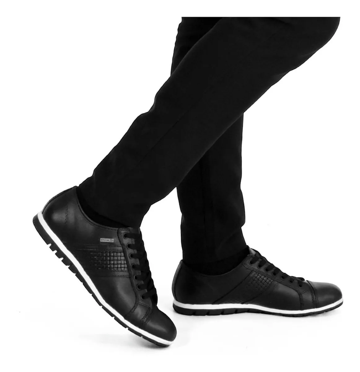 Zapatilla Hombre Man Azul Urbana Cuero Stone 1930 