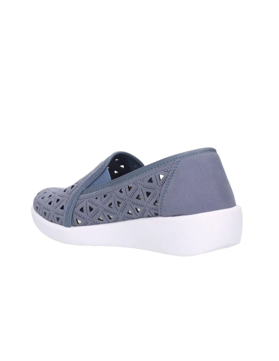 ZAPATILLA MOCASIN MUJER DOCTOR CUTILLAS 38465 AZUL