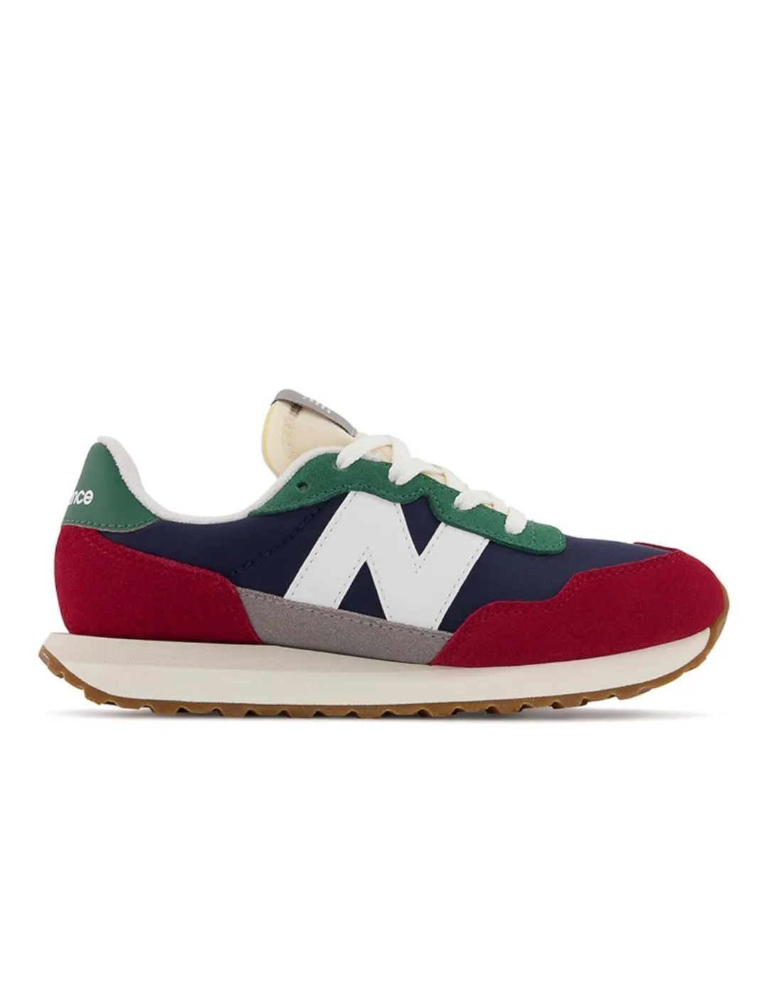 Zapatilla Niño New Balance 237 Azul Granate Verde