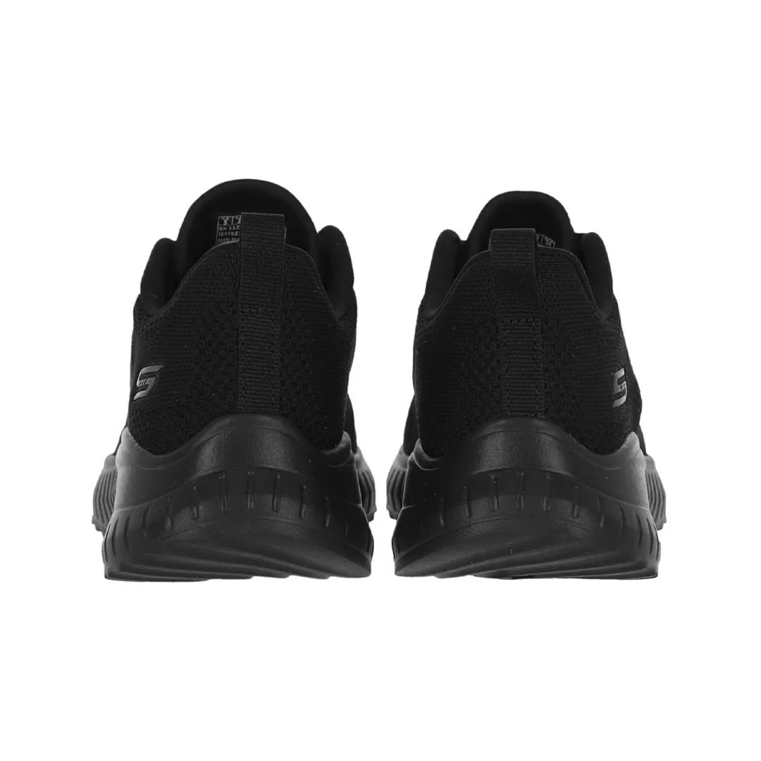 Zapatilla Skechers Bobs Squad Chaos – Face Off Negro Mujer