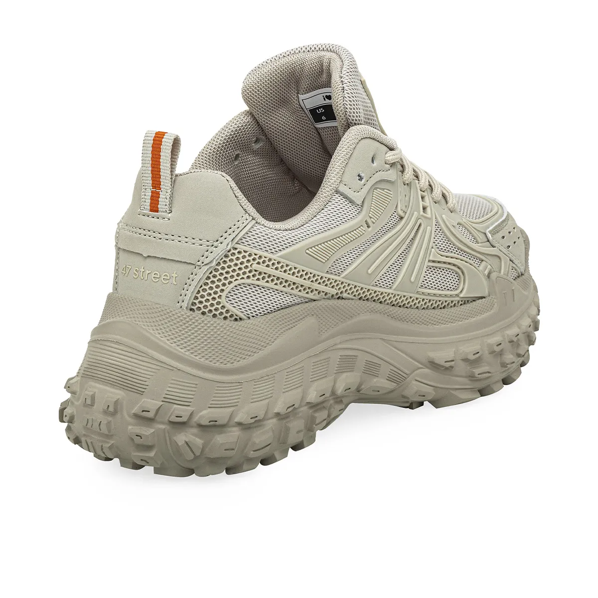 Zapatillas 47 Street Cosmic Mujer Beige