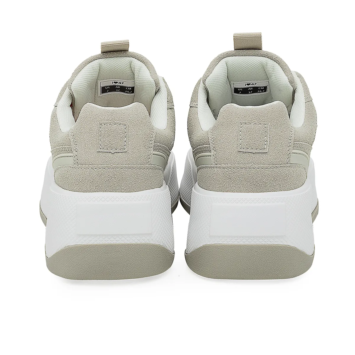 Zapatillas 47 Street Galore Mujer Beige