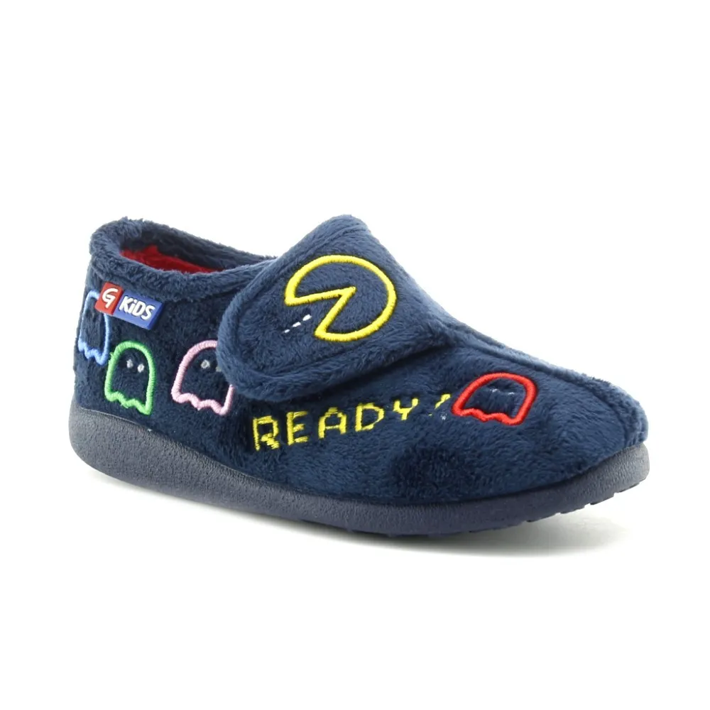 Zapatillas casa Garzón Comecocos Azul