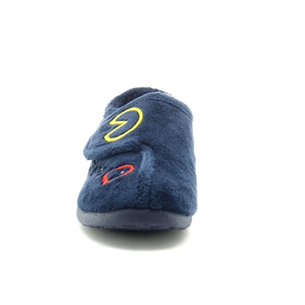 Zapatillas casa Garzón Comecocos Azul