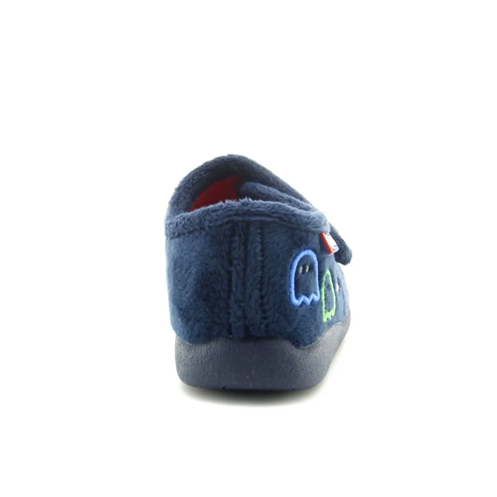 Zapatillas casa Garzón Comecocos Azul