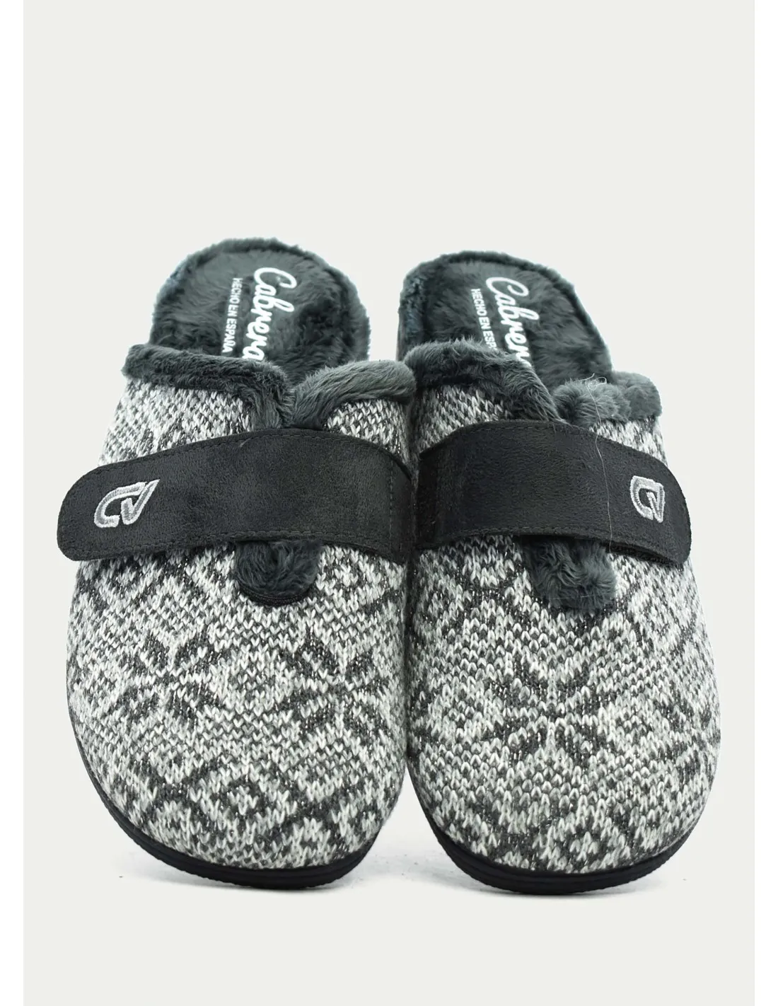 ZAPATILLAS DE CASA CABRERA 5495 GRIS 