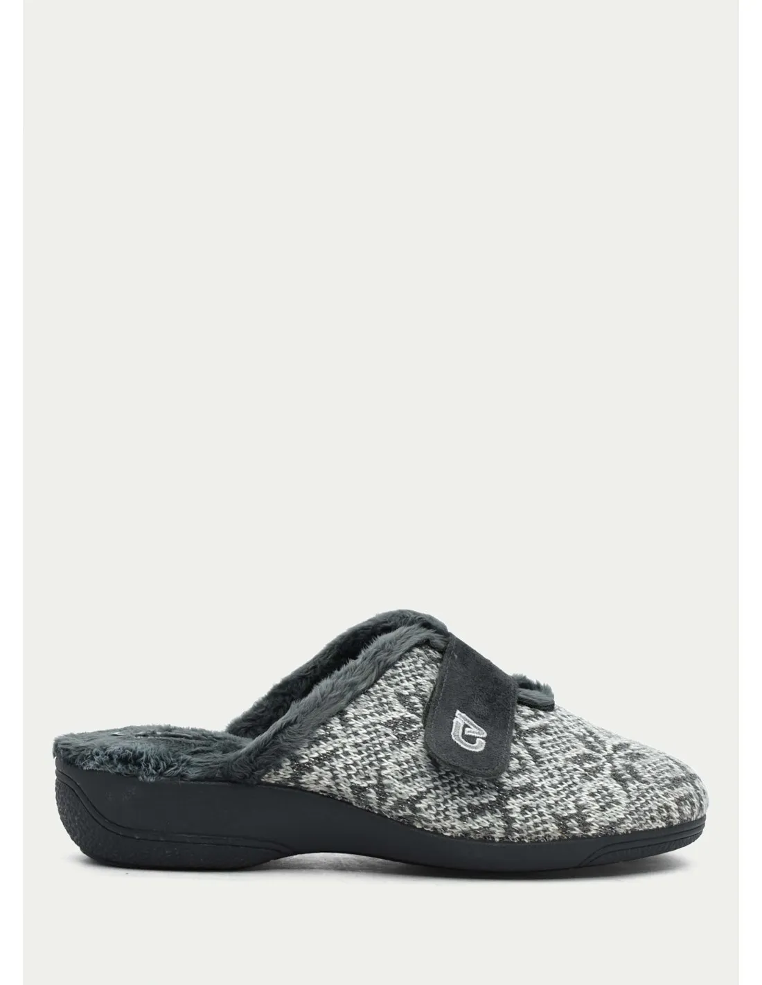 ZAPATILLAS DE CASA CABRERA 5495 GRIS 