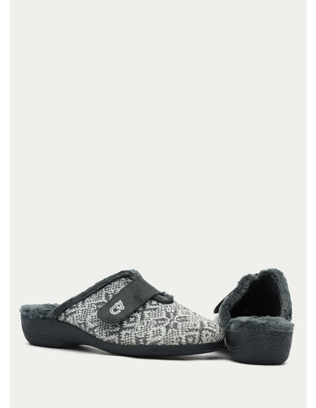 ZAPATILLAS DE CASA CABRERA 5495 GRIS 