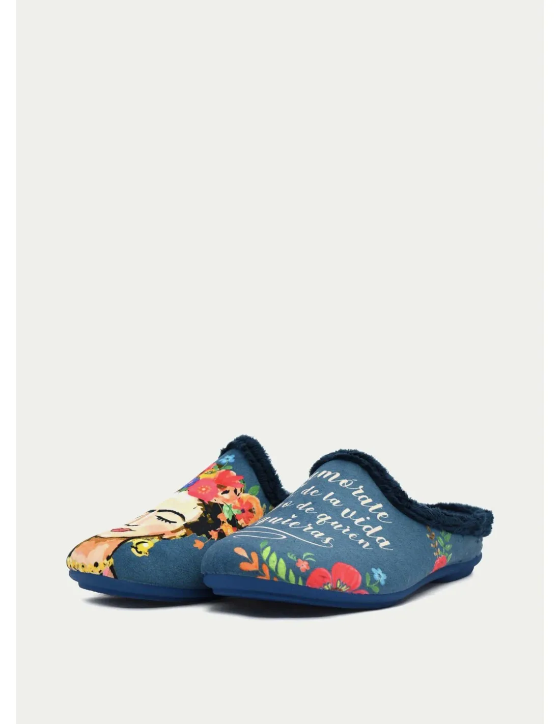 ZAPATILLAS DE CASA VULCABICHA 1370 AZULON 
