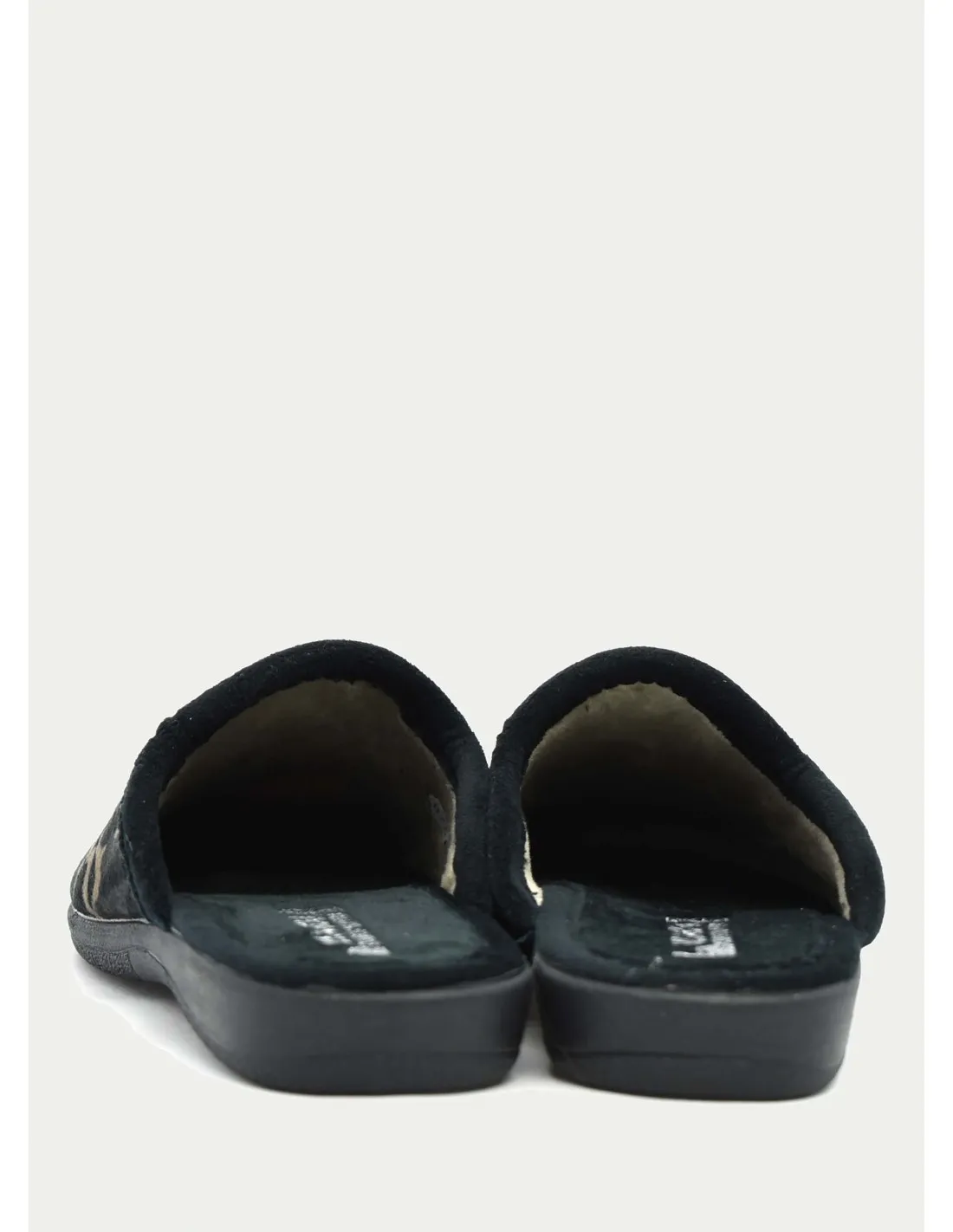 ZAPATILLAS DE CASA VULCABICHA 1921 NEGRO 