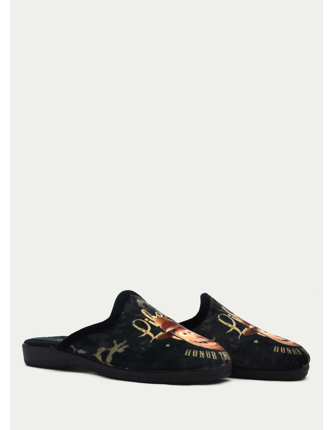 ZAPATILLAS DE CASA VULCABICHA 1921 NEGRO 