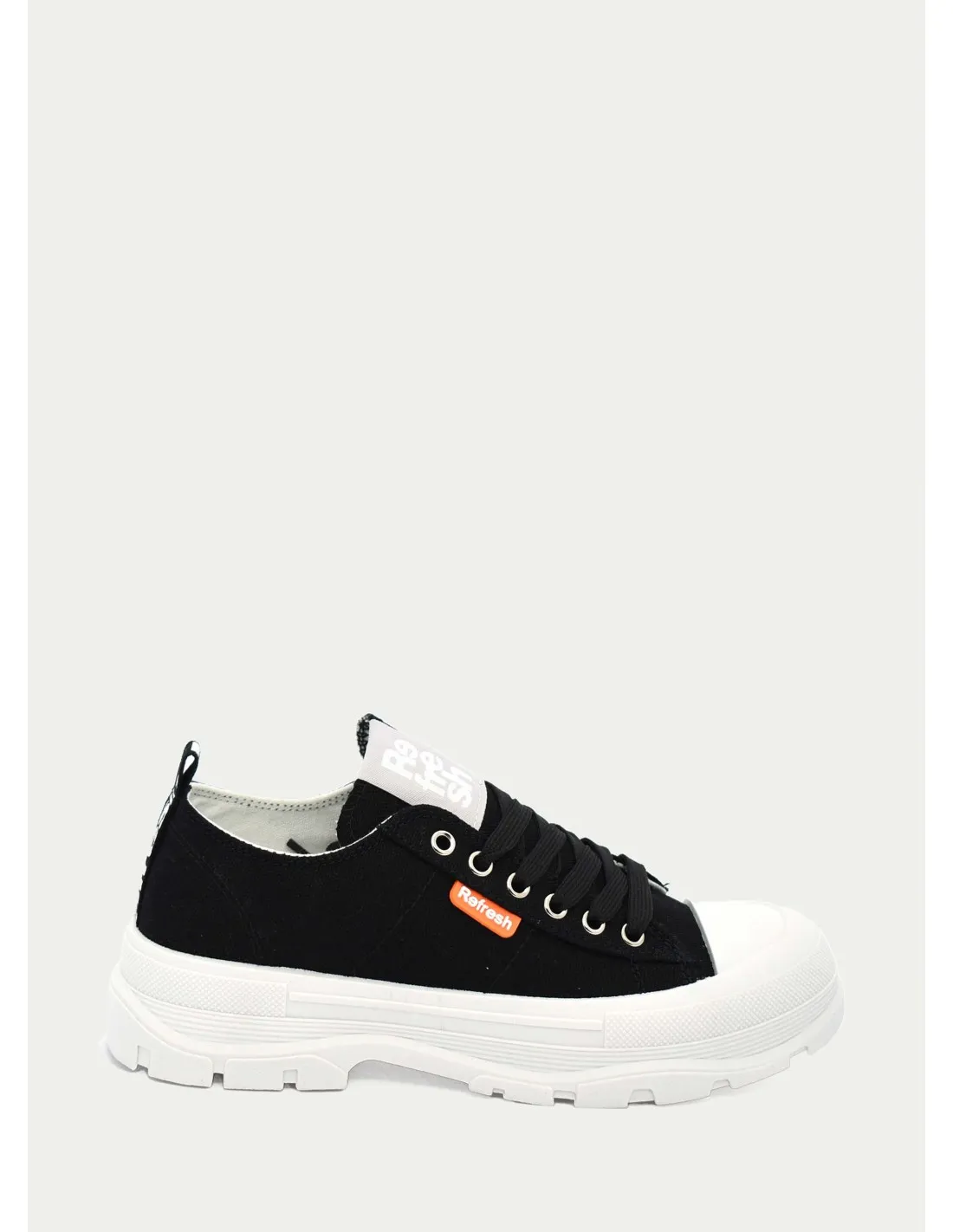 ZAPATILLAS DE LONA REFRESH 79158 NEGRO 