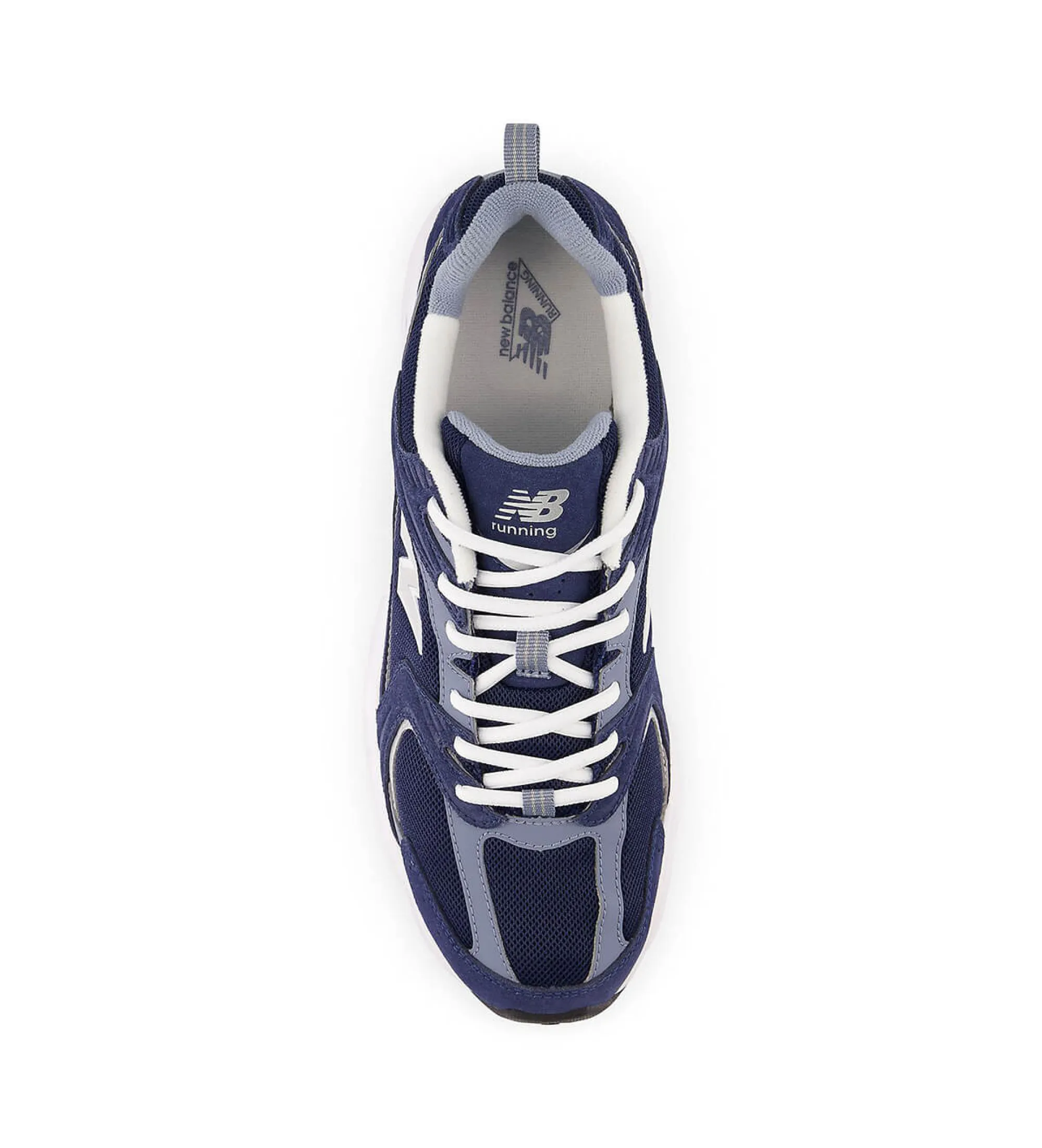 Zapatillas de piel 530 azul