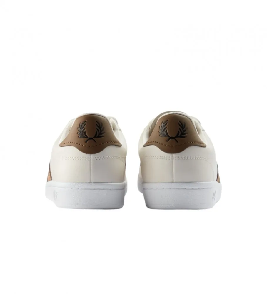 Zapatillas de piel B721 Branded beige