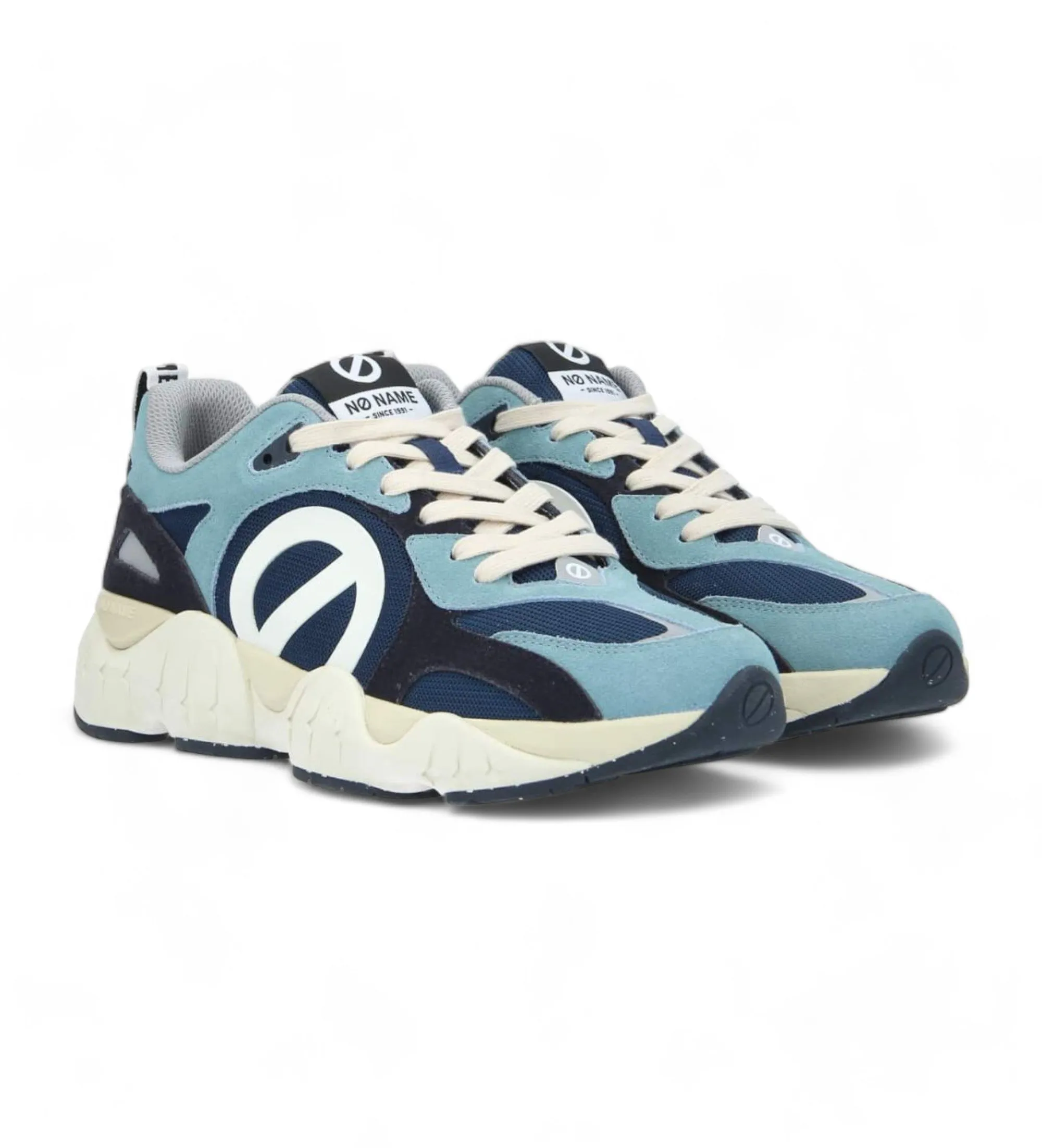 Zapatillas de piel Krazee azul