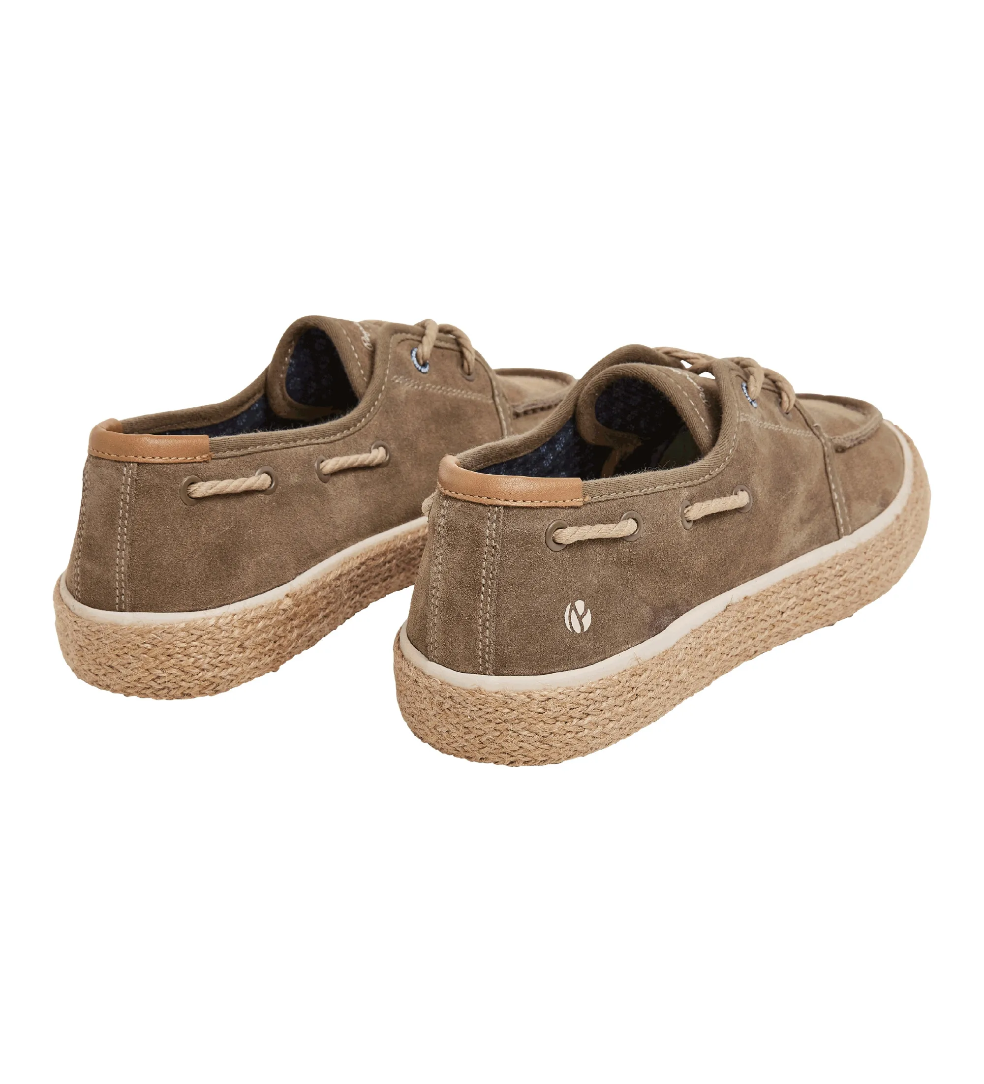 Zapatillas de Piel Port Coast beige