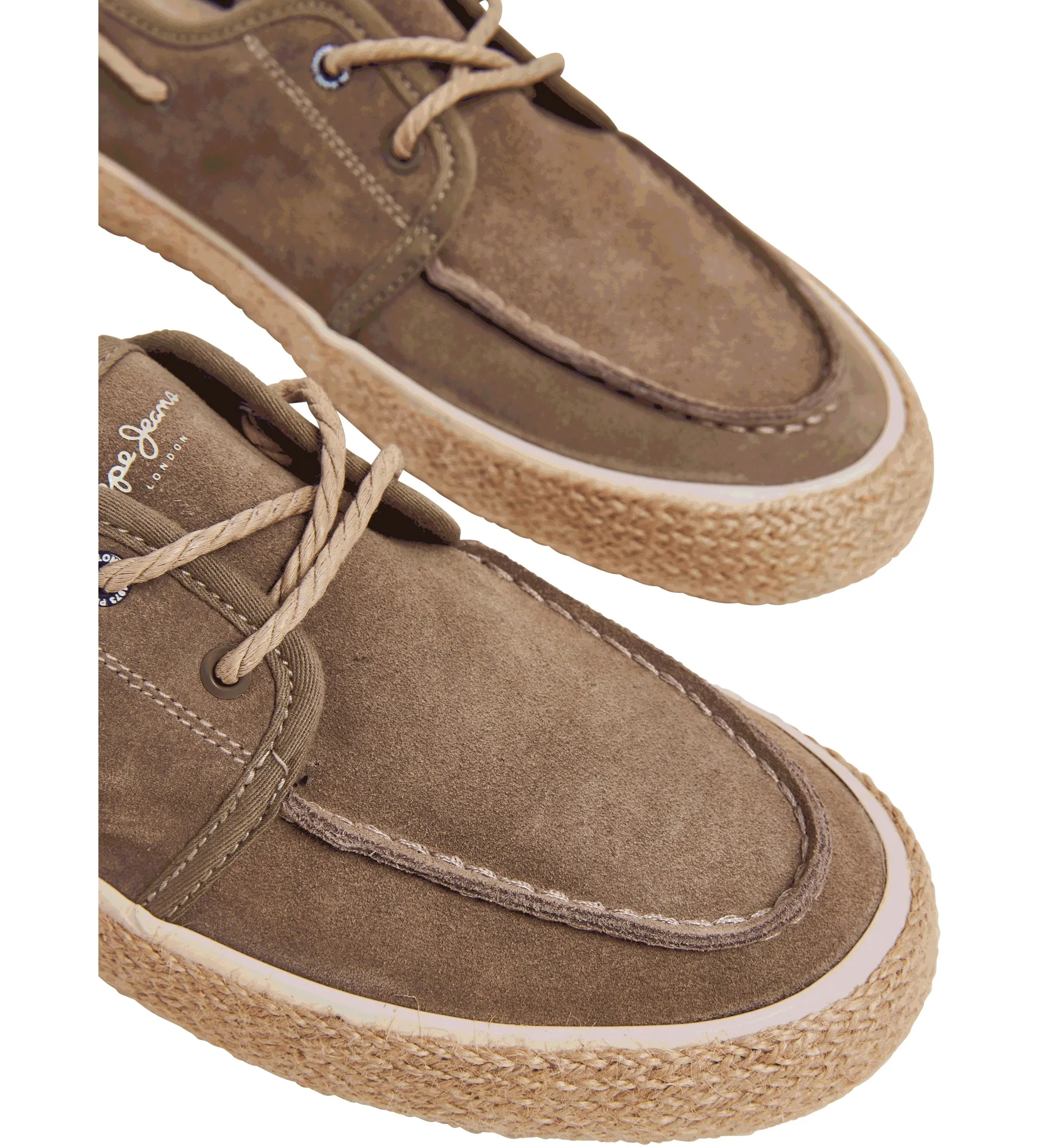Zapatillas de Piel Port Coast beige