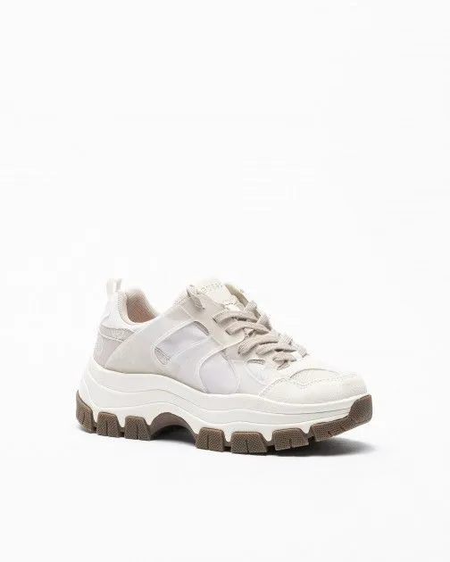 Zapatillas de plataforma Guess Brayjen Beige