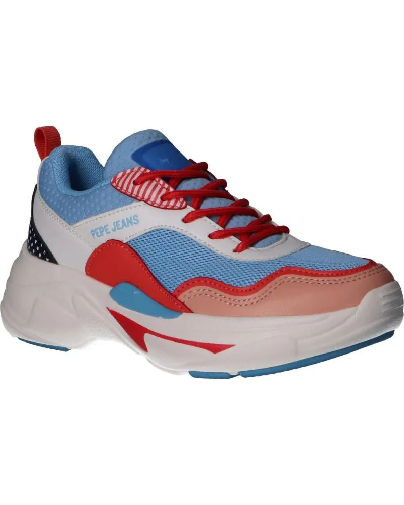 Zapatillas deporte de Niña PEPE JEANS PGS30447 SINYU GRAPHIC 522 HORIZON BLUE