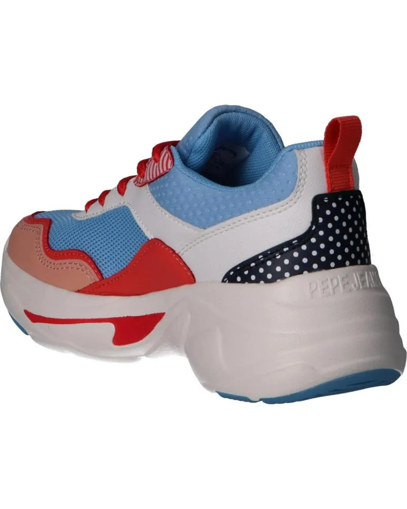 Zapatillas deporte de Niña PEPE JEANS PGS30447 SINYU GRAPHIC 522 HORIZON BLUE