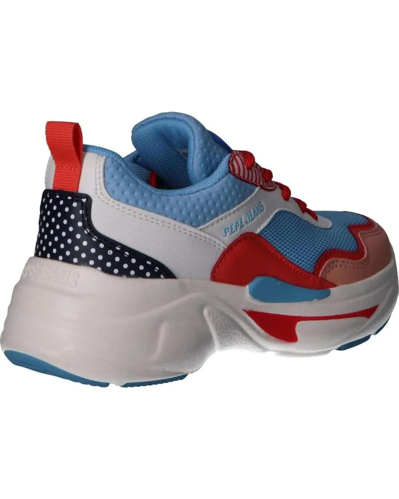 Zapatillas deporte de Niña PEPE JEANS PGS30447 SINYU GRAPHIC 522 HORIZON BLUE