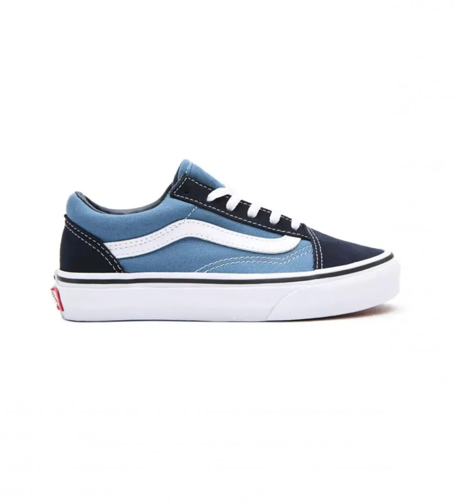 Zapatillas Junior Old Skool Azul