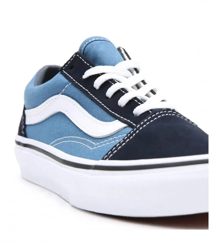 Zapatillas Junior Old Skool Azul