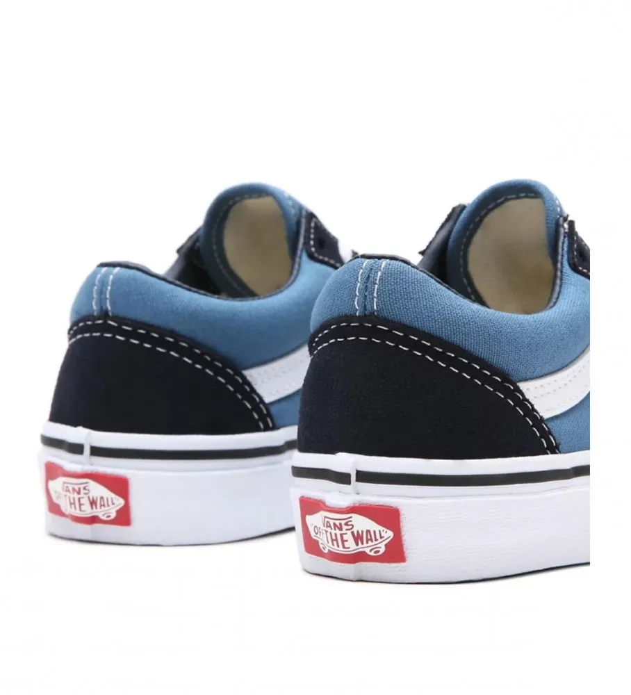 Zapatillas Junior Old Skool Azul