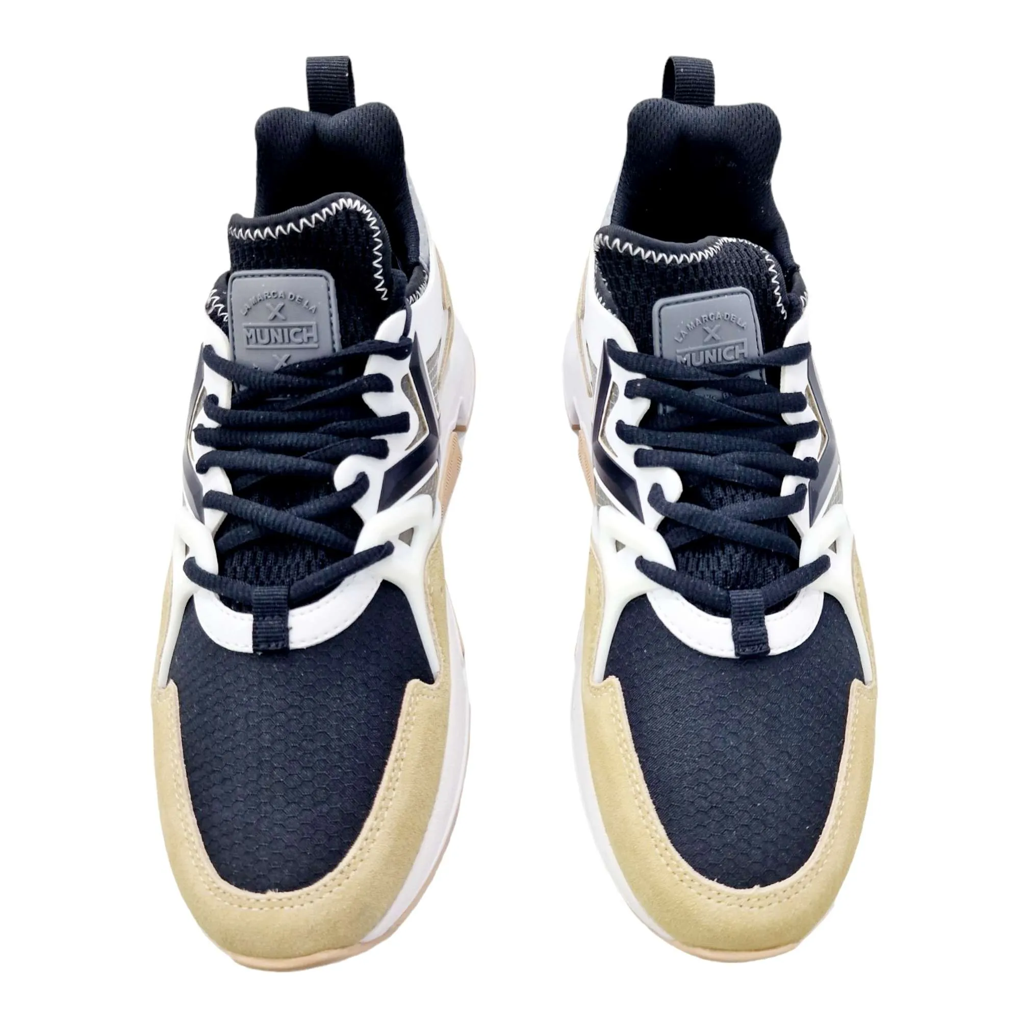 ZAPATILLAS MUNICH HOMBRE CLIK 57 BEIGE