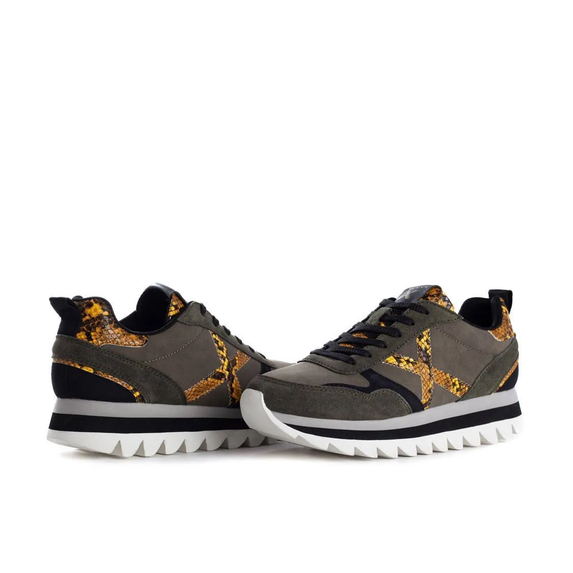 Zapatillas Munich Ripple 38 Kaki