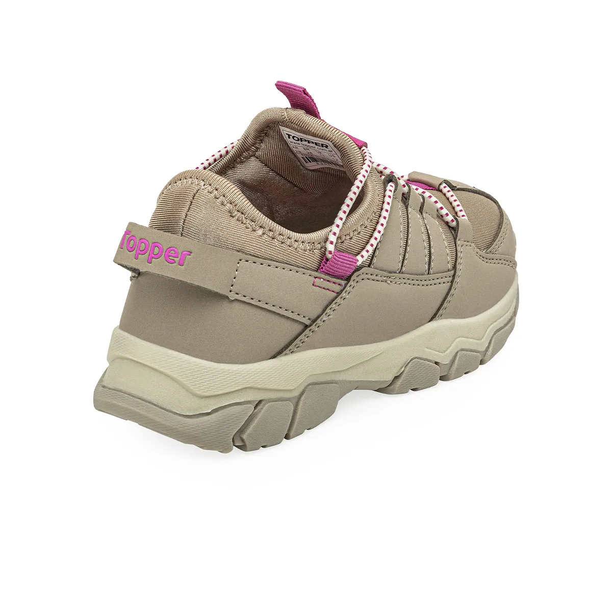 Zapatillas Trekking Topper Serra Niña Beige