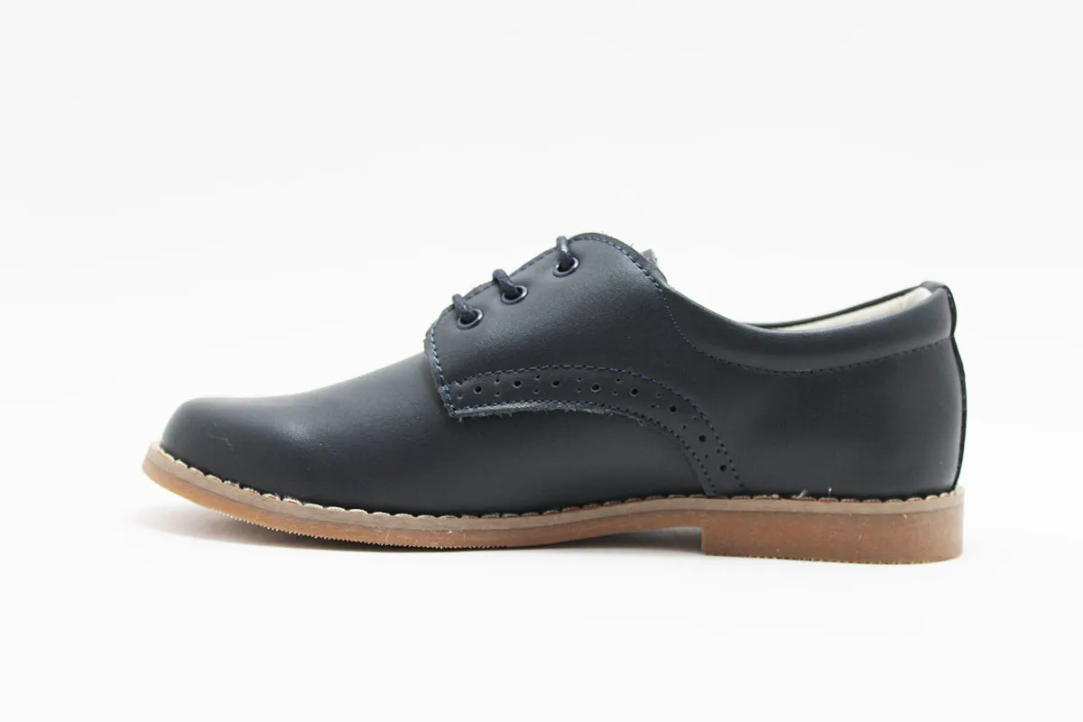Zapato comunión niño azul marino