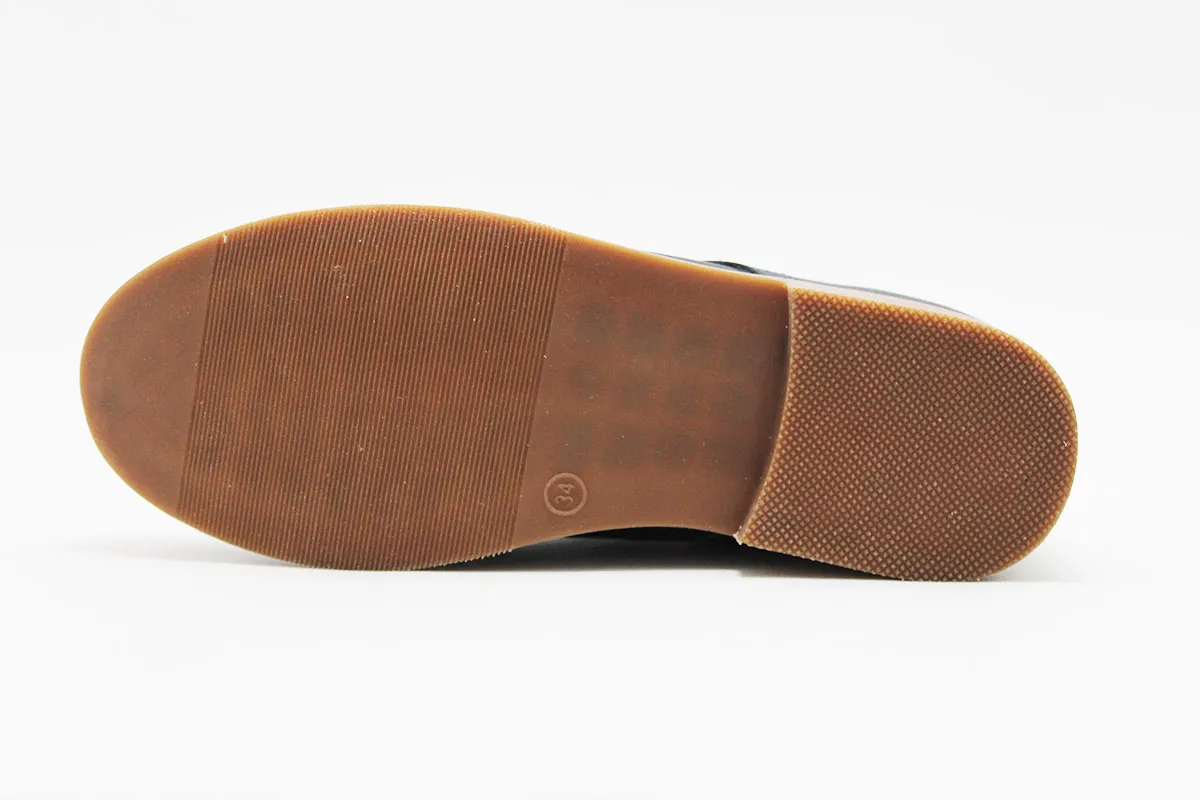 Zapato comunión niño azul marino