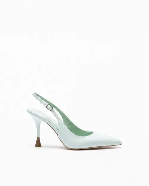 Zapato destalonado PROF Ines Azul