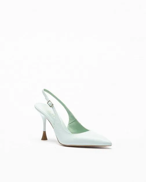 Zapato destalonado PROF Ines Azul