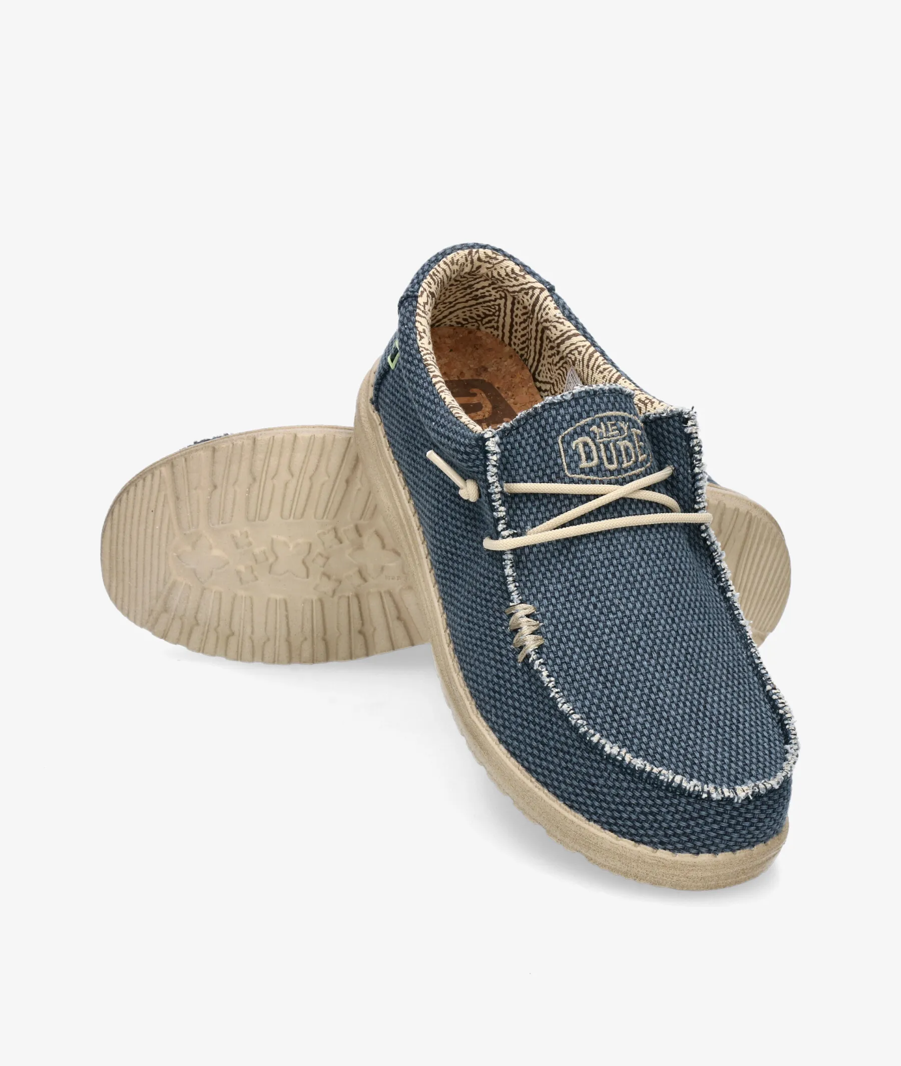Zapatos casual Dude WALLY BRAIDED en azul marino