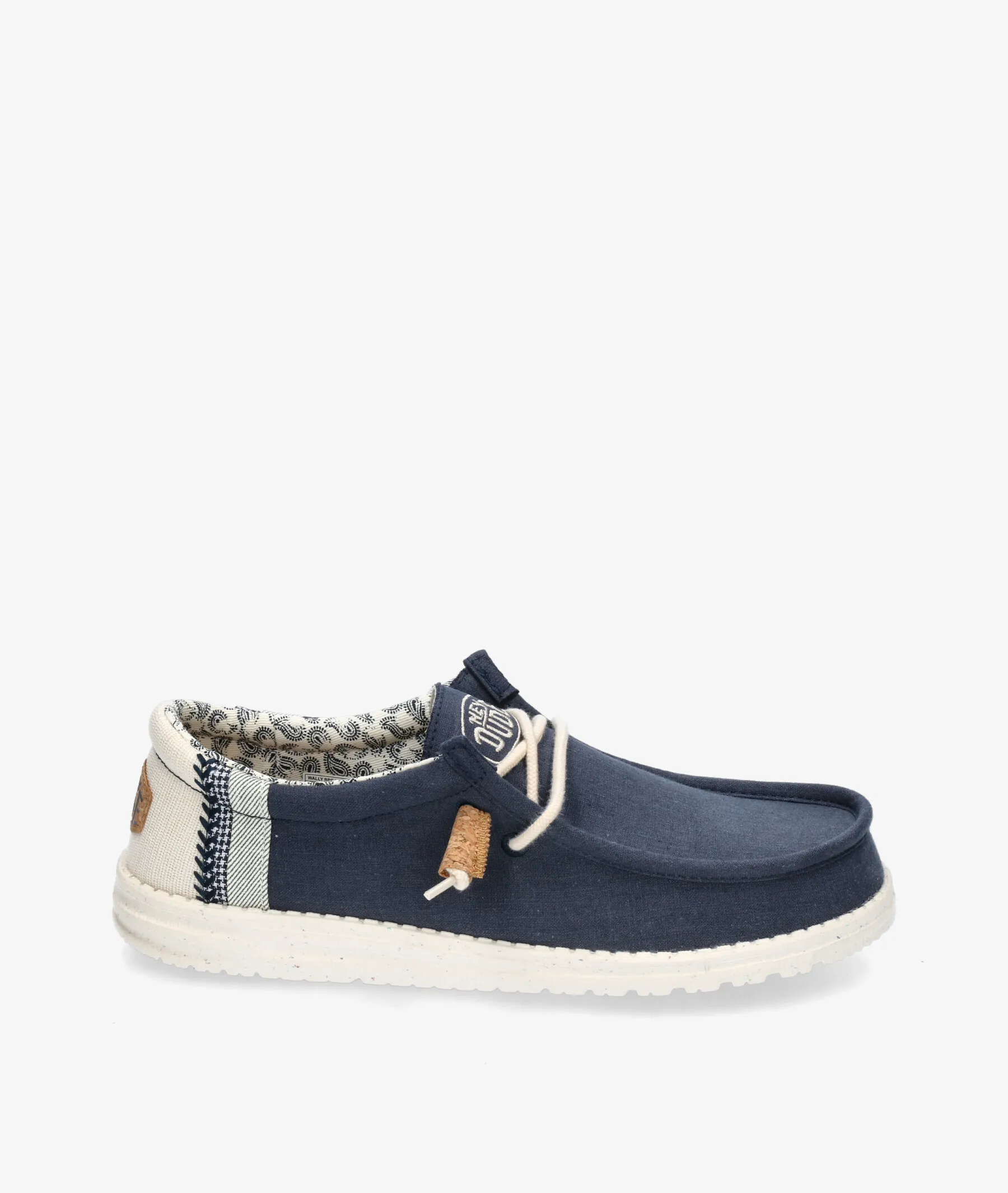 Zapatos casual Dude WALLY LINEN en azul marino