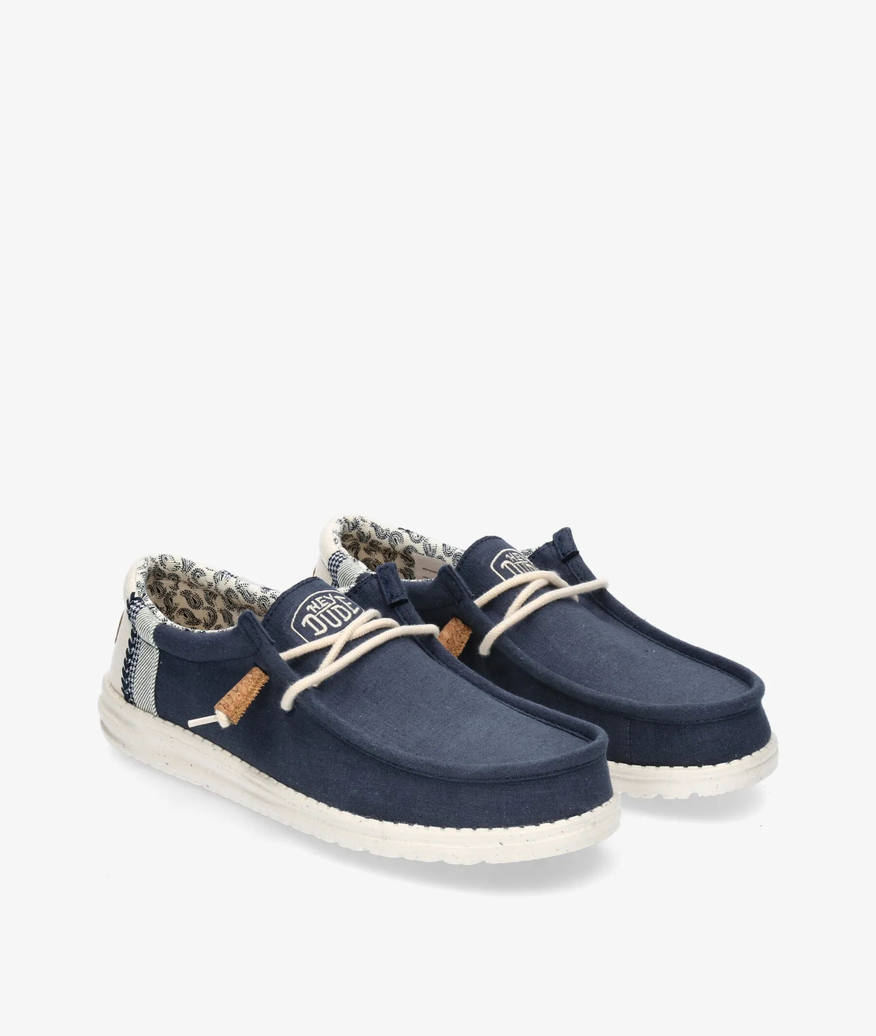 Zapatos casual Dude WALLY LINEN en azul marino
