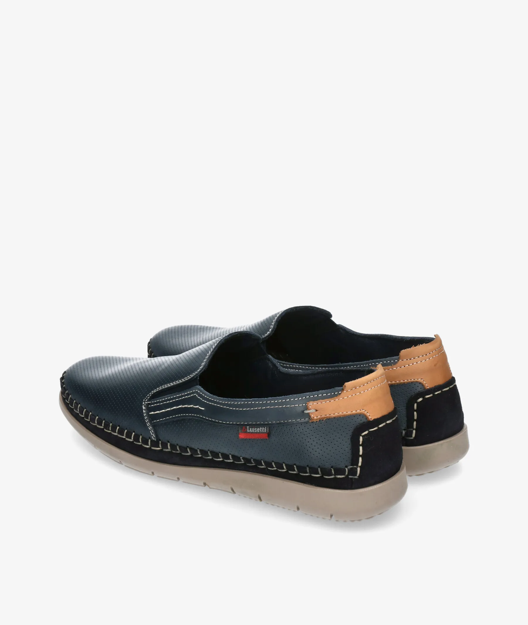 Zapatos casual LUISETTI 29505 NC en azul marino