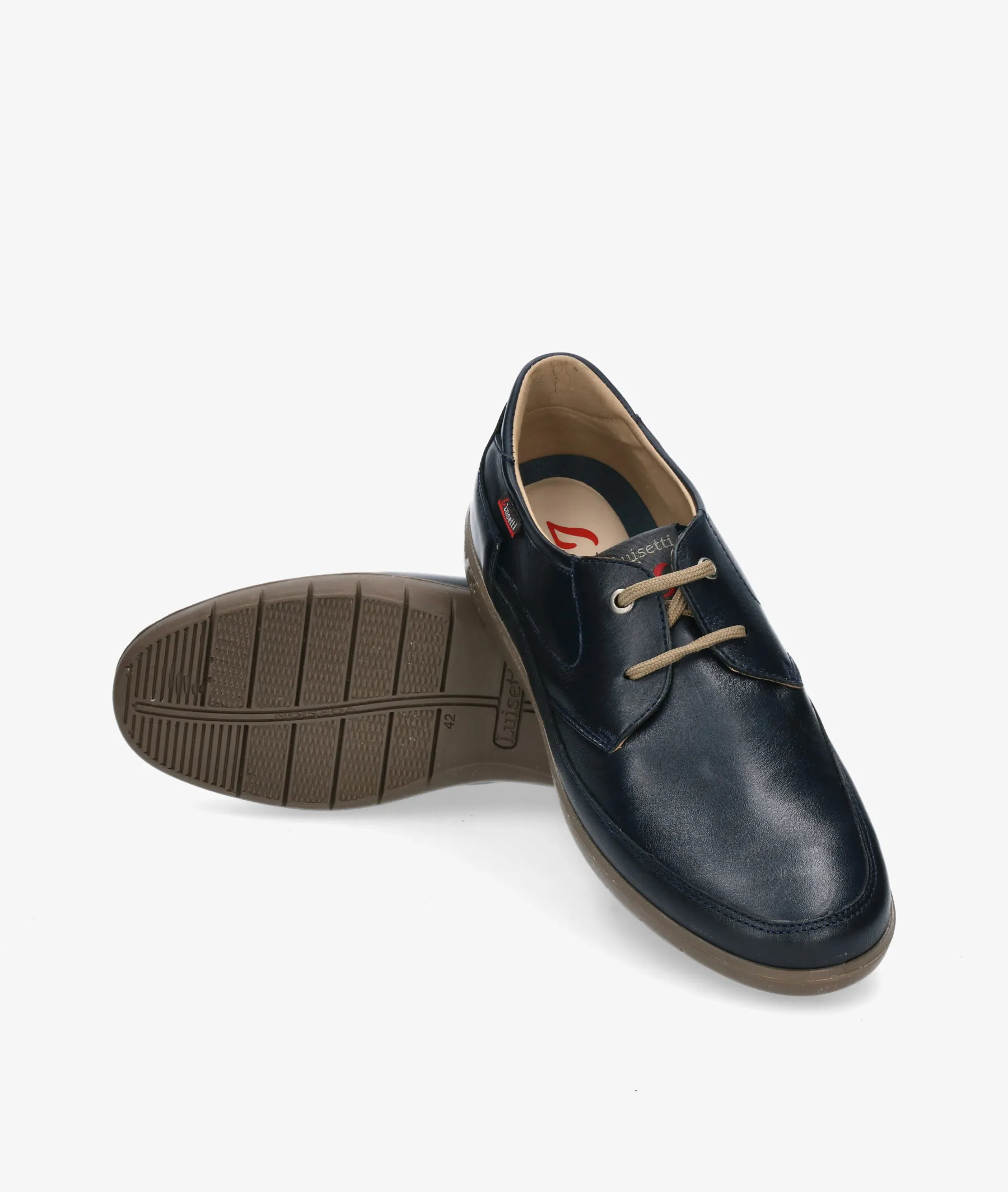 Zapatos casual LUISETTI 32303 NA en azul marino