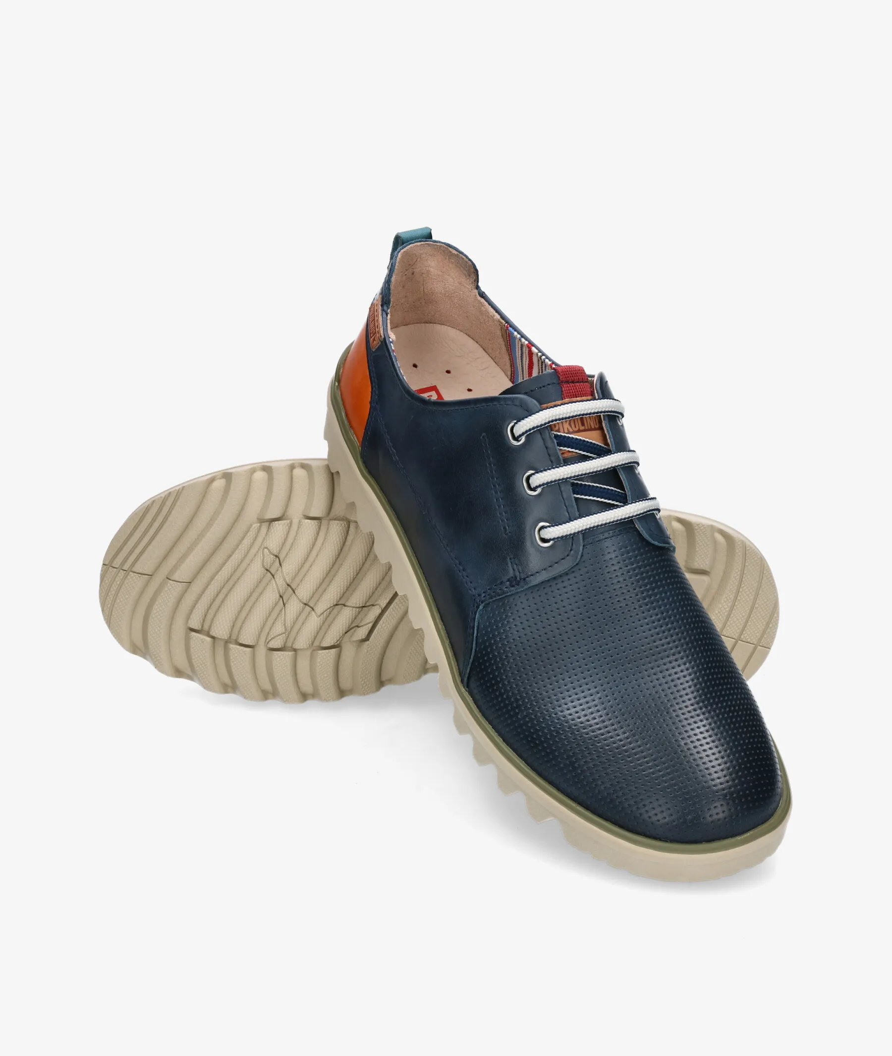 ZAPATOS CASUAL PIKOLINOS M5V4175 EN AZUL MARINO