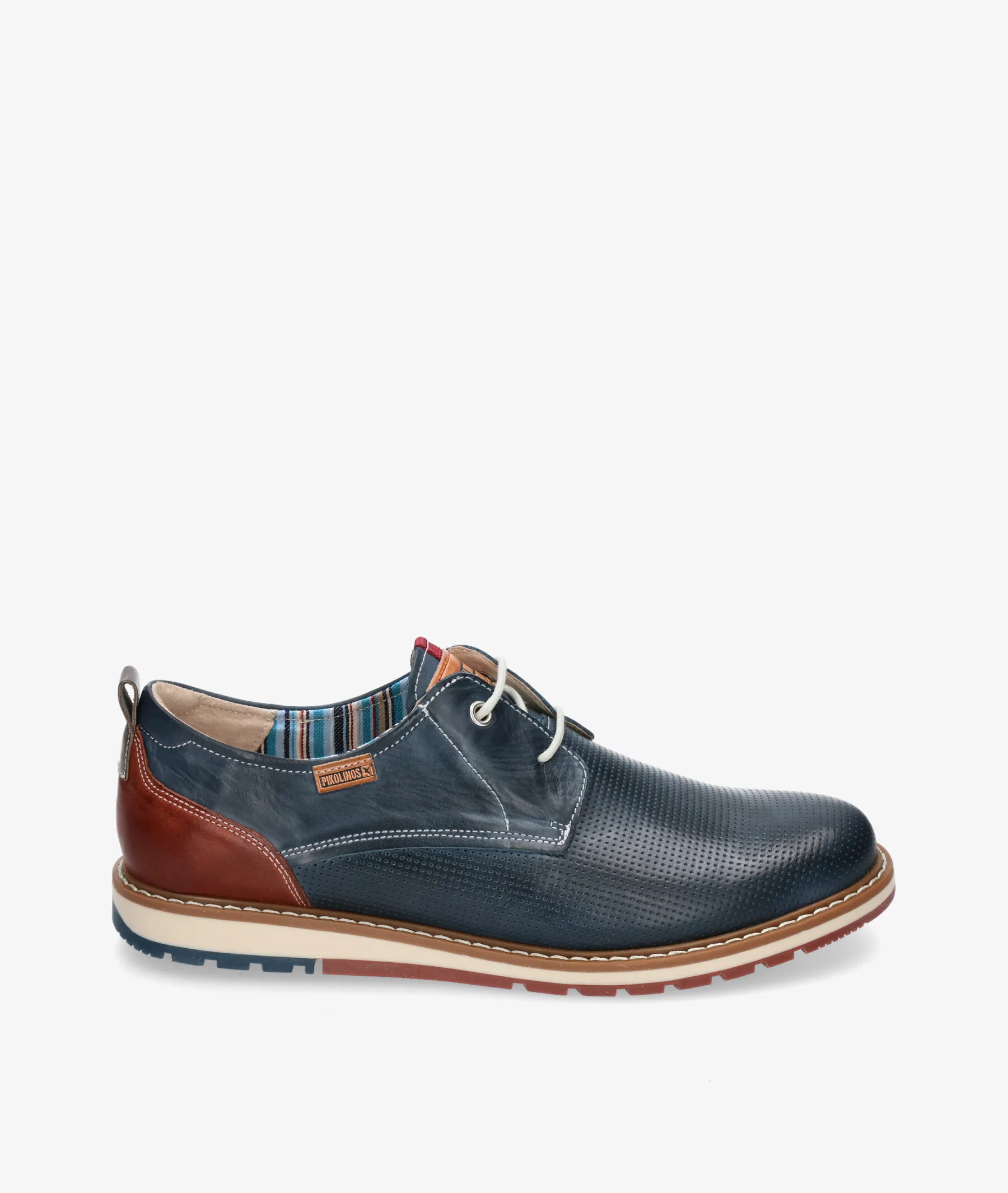 ZAPATOS CASUAL PIKOLINOS M8J4142 EN AZUL MARINO