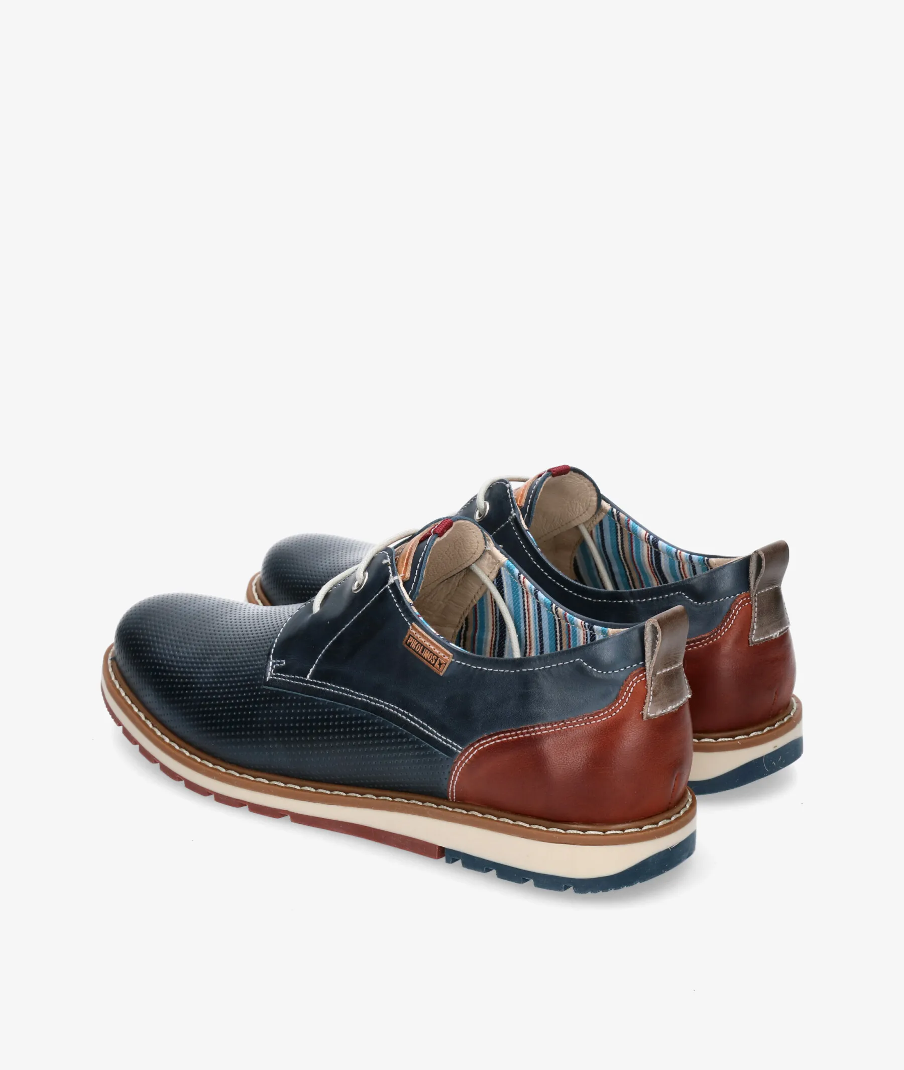 ZAPATOS CASUAL PIKOLINOS M8J4142 EN AZUL MARINO