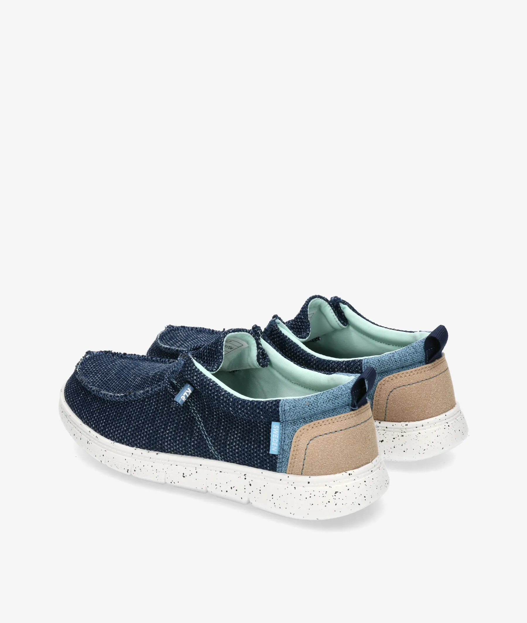 Zapatos casual Sweden Kle 251704 en azul marino