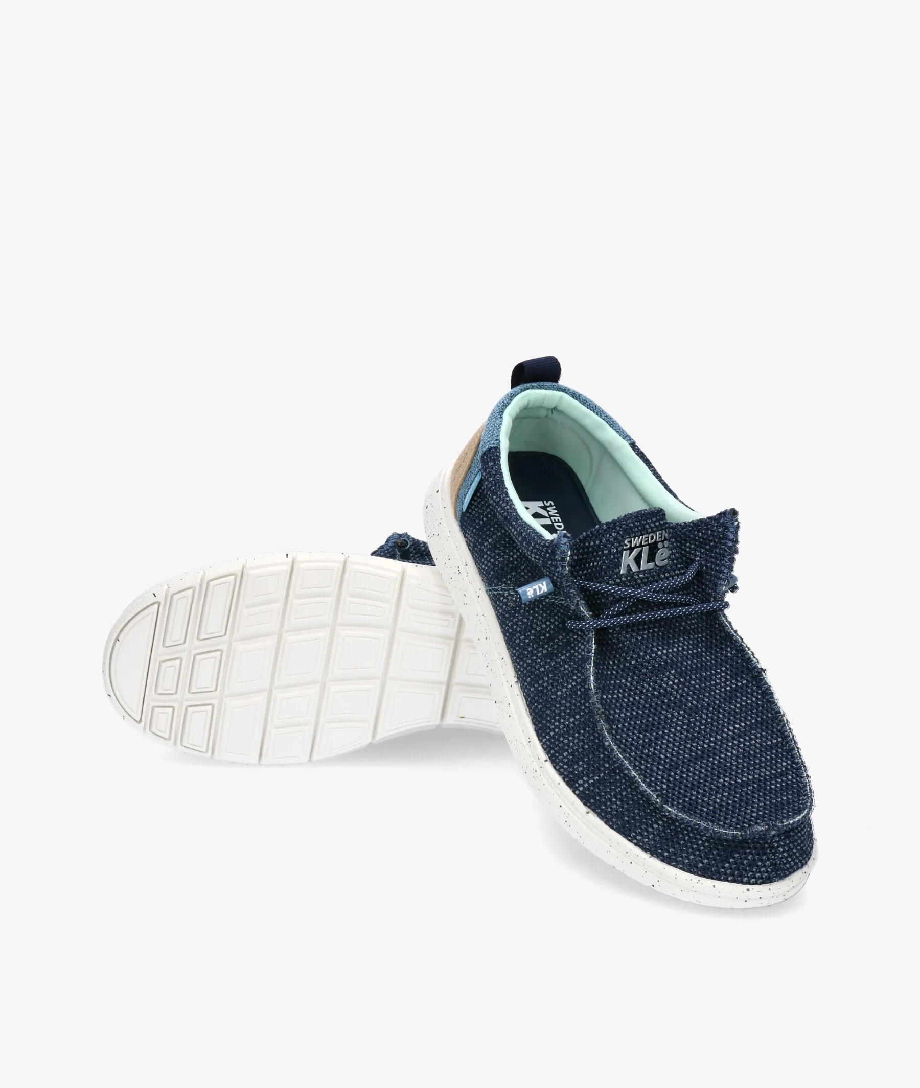 Zapatos casual Sweden Kle 251704 en azul marino