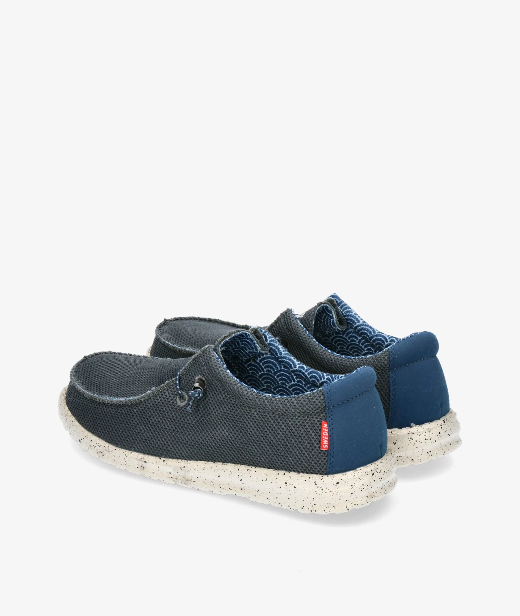 Zapatos casual Sweden Kle 313546 en azul marino