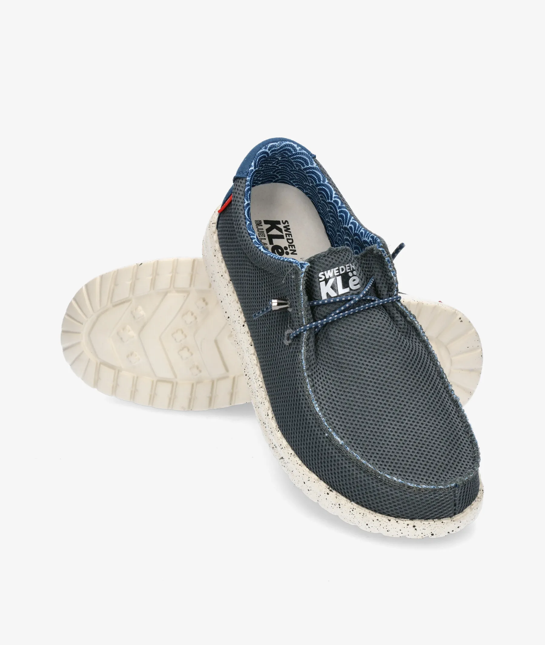 Zapatos casual Sweden Kle 313546 en azul marino