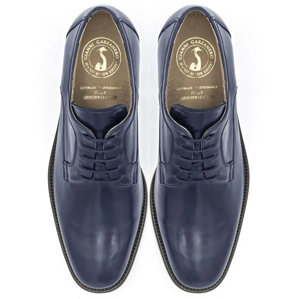 Zapatos Con Alzas Para Hombre Boston Azul Masaltos