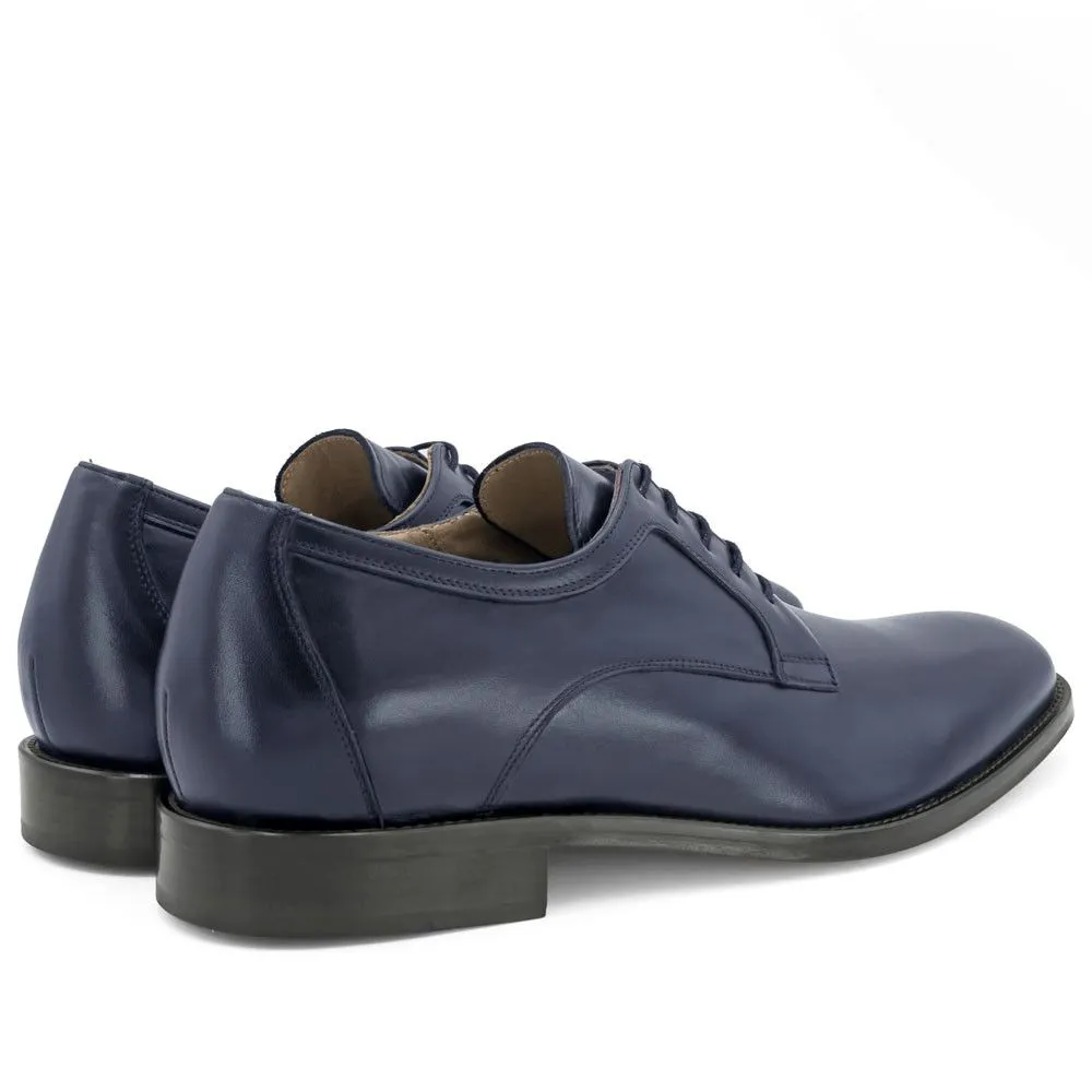 Zapatos Con Alzas Para Hombre Boston Azul Masaltos
