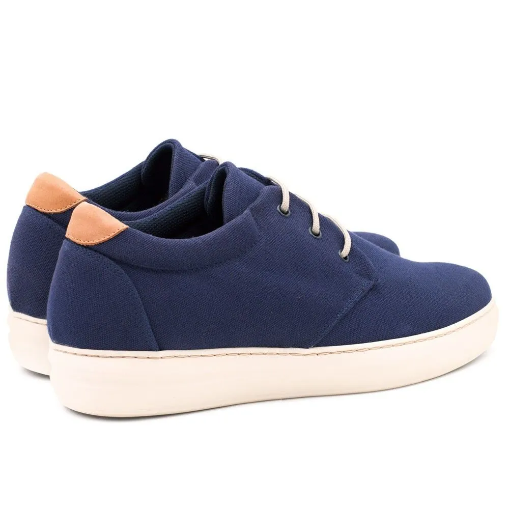 Zapatos Con Alzas Para Hombre Bronx Azul Masaltos